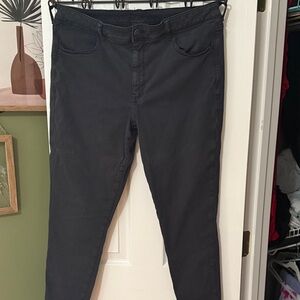 American Eagle Outfitters Women's Dark Gray Skinny Jeans